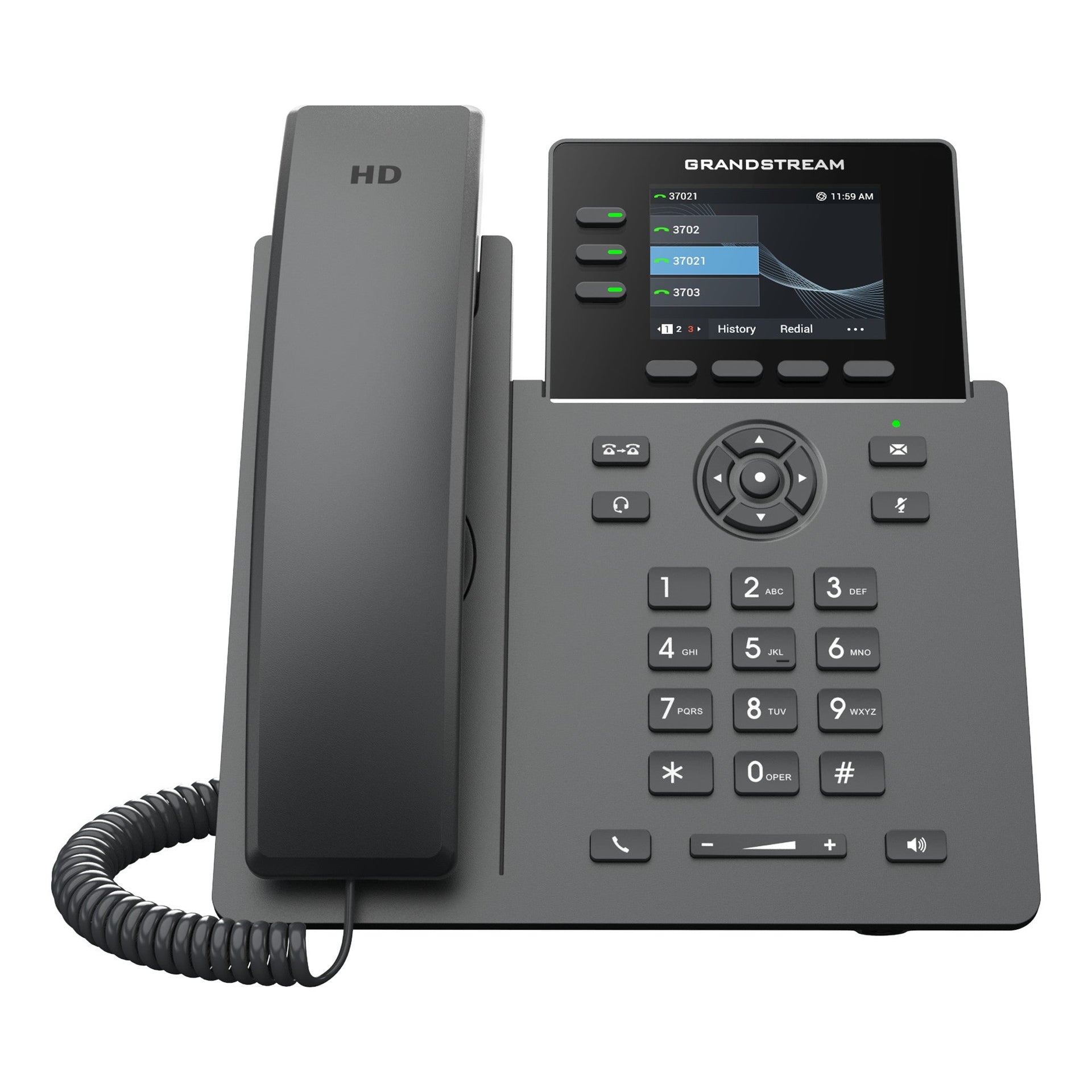 Grandstream GRP2611G 3-line Carrier-Grade IP Phone
